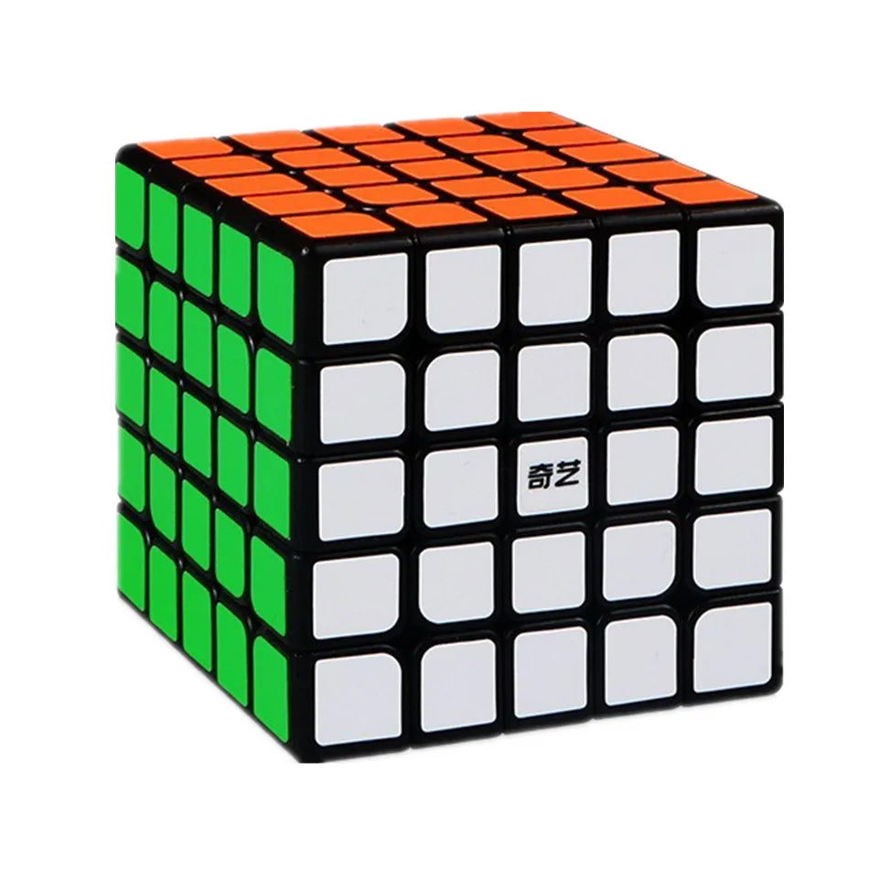 Qiyi Magic Cube 2x2 3x3 4x4 5x5 6x6 Black Stickers Educational Puzzle  Magic Cube Toys For Children Kids Gift Toy Cubo Magico