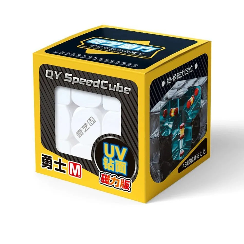Qiyi Magic Cube 2x2 3x3 4x4 5x5 6x6 Black Stickers Educational Puzzle  Magic Cube Toys For Children Kids Gift Toy Cubo Magico